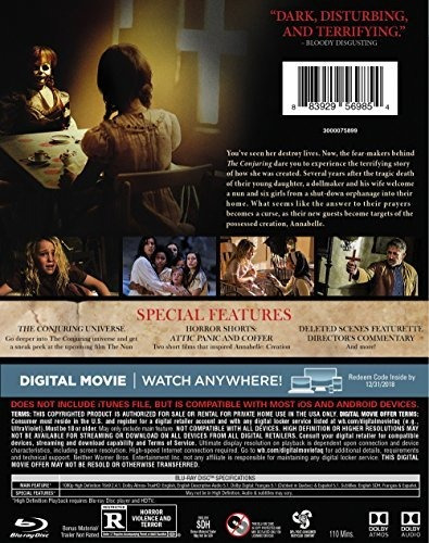 Annabelle: Creación (bd) Bluray.