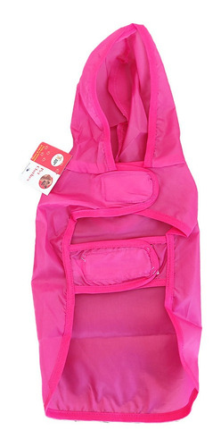 Impermeable Con Velcro Para Mascotas Perros 