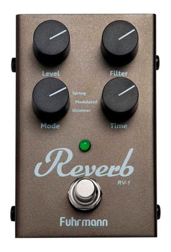 Pedal De Efeito Para Guitarra Fuhrmann Reverb Shimmer