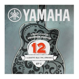 Juego De Cuerdas Yamaha Guitarra Electroacustica Bronc Aep12