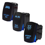 Kit De Interruptores Basculantes De Barra De Luz Led De 3...