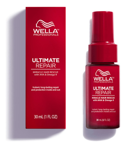 Tratamiento Reparador Wella Ultimate Repair 30ml Paso 3