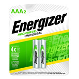 Caja 12 Pilas Recargables Energizer Aaa 700mah  Factura A B