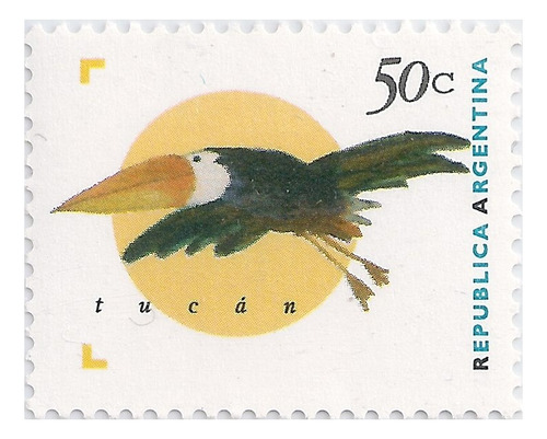 Argentina - Serie Básica - Aves - Año 1995 - Gj 2723a)