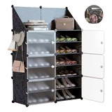 7 Capa Closet Mueble Organizador Ropa Caja Armable Zapateros