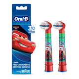 Refil Escova Dental Elétrica Infantil Carros 3+  - Oral-b