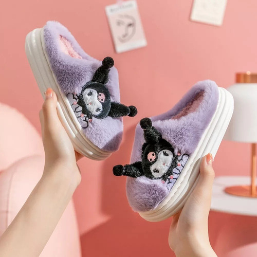 Zapatillas Antideslizantes De Algodón Sanrio Hot Home 2023