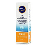 Nivea Sun Uv Face Q10 Anti-edad Y Anti-pigmentos Spf50, 1.7.