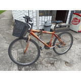 Bicicleta Con Parrilla Y Canasta Para Domicilios (usada)