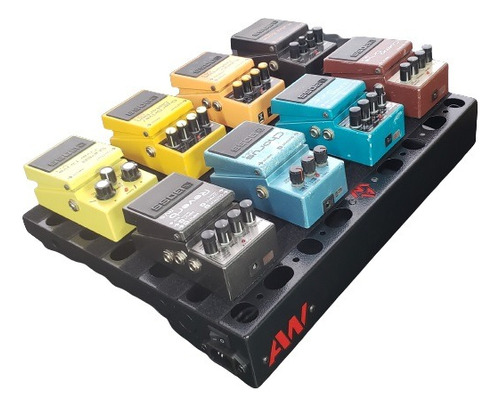 Pedalboard Aw Lt Slim 40x30 Mini Furos Melhor Preço Mercado