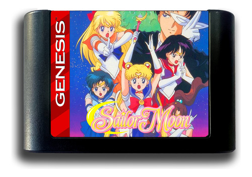 Cartucho De Megadrive Novo Sailor Moon