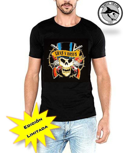 Playera Estampada Rock, Guns And Roses