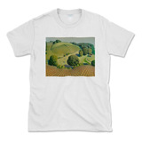 Camiseta Camisa Grant Wood Young Corn Milho Verde Jovem