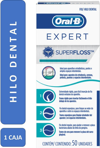 Hilo Dental Oral-b Superfloss C/50 Tiras