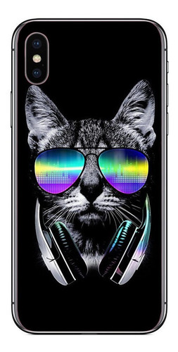 Funda Para Huawei  Todos Los Modelos Acrigel Gato Cool