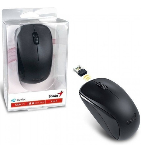 Mouse Genius Nx-7000 Wireless  Inalambrico Negro 