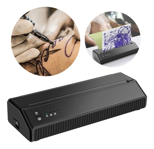 Impresora Térmica Stencil Para Tatuaje Bluetooth+usb Tattoo