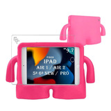 Capa Para Apple iPad Pro9.7 Air1/2 Infantil + Pelicula Vidro