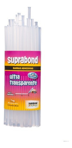 Barras Adhesivas Suprabond Ultratransparentes Hot-melt Gruesas 500gr