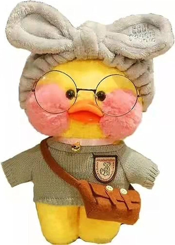 Juguete De Peluche De Pato Peluche Suave Con Accesorios Ropa