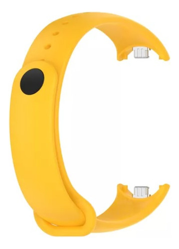 Malla Banda Silicona Pulsera Corres Para Xiaomi Mi Band 8 Amarillo