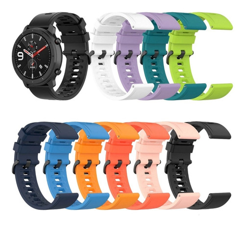  Correas Manillas Pulso Amazfit Gtr 2e /stratos 3 /gtr 47 Mm