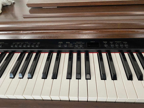 Piano Digital Technics Con Base 88 Teclas Color Café