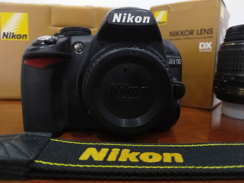  Nikon D3100 Dslr Color  Negro + Lente 18-55mm