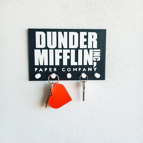 Colgador De Llaves  Dunder Mifflin Serie The Office