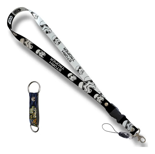 Lanyard Cordón Porta Gafete Cinta Porta Credencial Star Wars