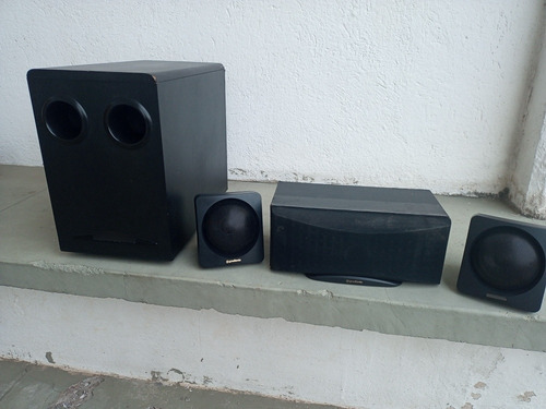 Home Theater Gradiente Cs1001 Com Sub-woofer E Caixas