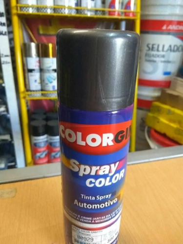 Colorgin Grafito Para Llantas Automotor Aerosol X 300 Cc *