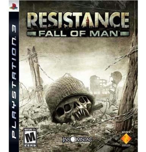 Resistance Fall Of Man Ps3 Midia Fisica Play Sony Blu Ray