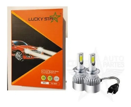 Kit De Led Automotriz  Lucky Star Dos Caras H7 1 Paso