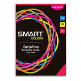 Hojas Opalina De Colores Smart Carta Cartulina Rojo Cool