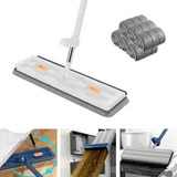 Flat Slim Cleaning Mop 360°, Mopa De Tela, Rasqueta, Secador