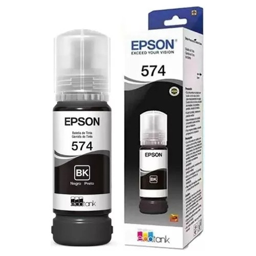 Tinta Original Epson T574 Bk Negra Ecotank L8050 L18050 70ml