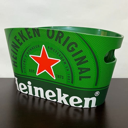 1 Hielera Acrílica Cerveza Heineken Paises Bajos