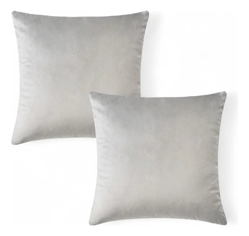 Set De 2 Fundas Decorativas Tela Velvet 45 X 45