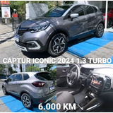 Captur Iconic 2024 1.3 Turbo 6.000 Km Impecável 