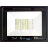 4 Reflector Led 100w Exterior 120º  Ip66 /65 Alum. Factura