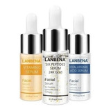 Kit Serum Lanbena Ácido Hialurônico+vitamina C 20%+ Colágeno