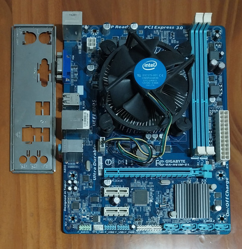 Motherboard Socket 1155 Gigabyte Ga-h61m-s1 + Celeron G1620