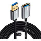 Cable Extensión Usb 3.0 Macho A Hembra De Alta Velo 5m