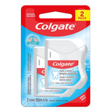 Hilo Dental Colgate Con Cera 50m  Pack X 2