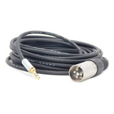 Cable Mini  Plug 3,5 Stereo A Canon Macho  X 3 Mts