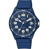 Reloj Q&q Hombre Vs16j009y Correa  Wr100