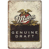 Genuine Miller Draft Vintage Beer Ad Old Style Beer Vin...