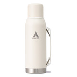 Termo Agua Caliente Lukout Acero Inox 1000 Ml Cream