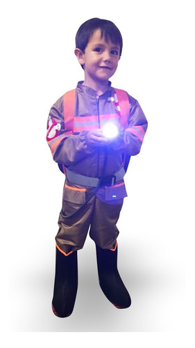 Disfraz Nuevo Cazafantasmas O Ghostbusters Niño Mod. 1